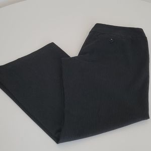 Express Editor Black Pin Striped Pants Size 12